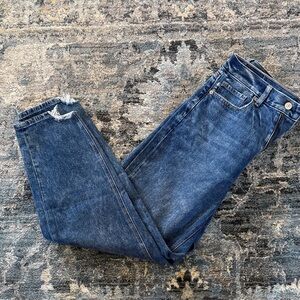 American Eagle Outfitters Blue Denim Mom Jeans